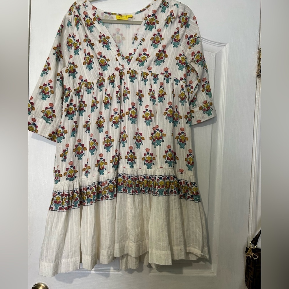 Roller Rabbit Multicolor Floral Dress